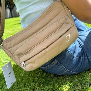 Stylish Tan Crossbody Bag